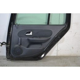 Portiera sportello posteriore DX Renault Clio II Dal 2002 al 2012 Nero  1674028026930