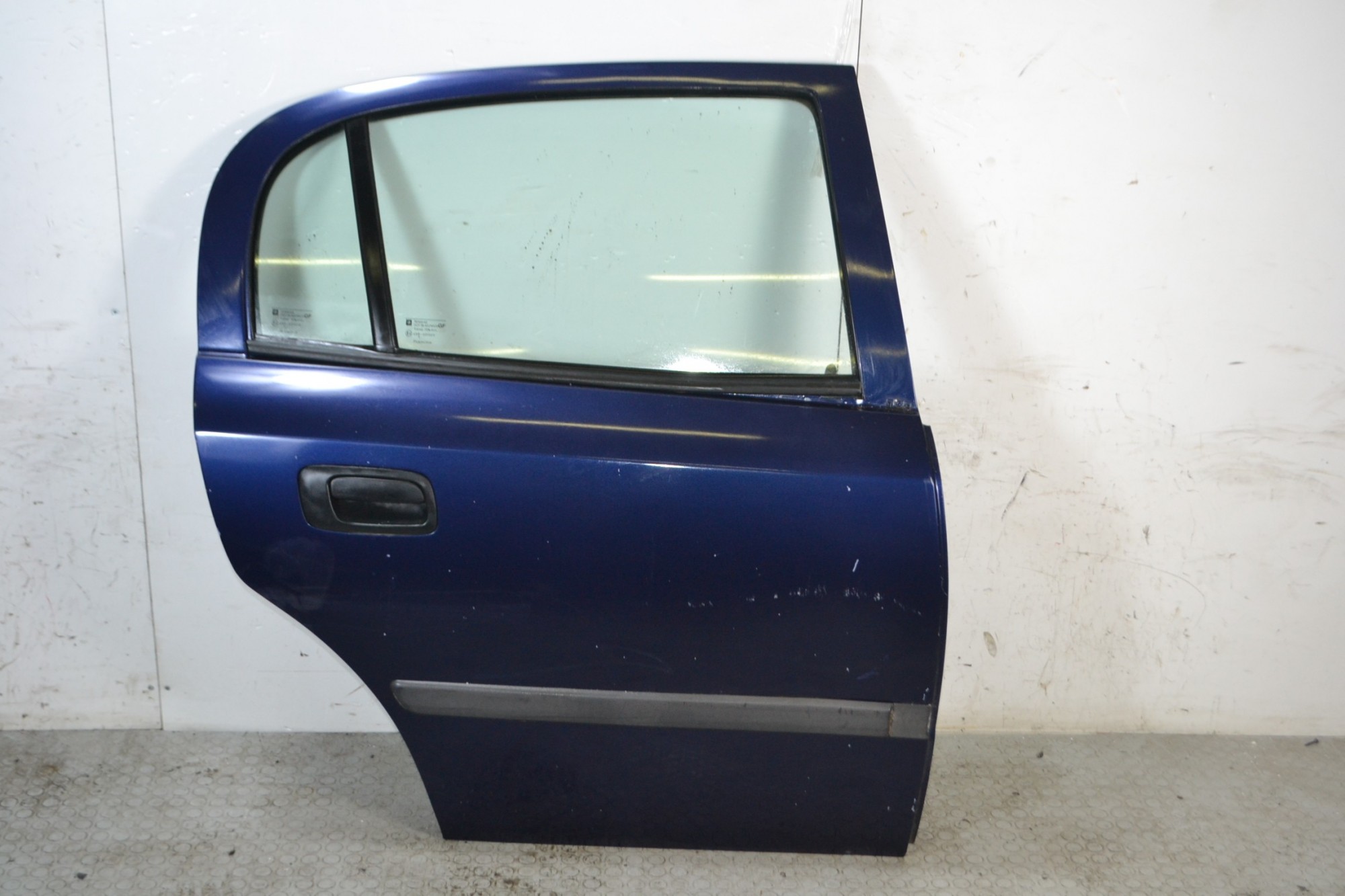 Portiera sportello posteriore DX Opel Astra G Dal 1998 al 2006 Colore Blu  1674056496286