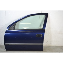 Portiera sportello anteriore SX Opel Astra g Dal 1998 al 2003 Blu  1674127492537