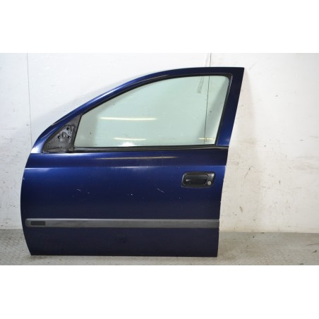 Portiera sportello anteriore SX Opel Astra g Dal 1998 al 2003 Blu  1674127492537