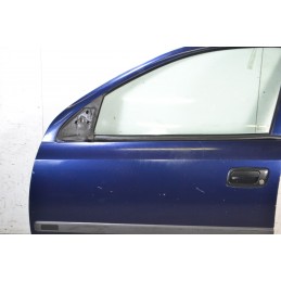 Portiera sportello anteriore SX Opel Astra g Dal 1998 al 2003 Blu  1674127492537