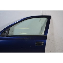 Portiera sportello anteriore SX Opel Astra g Dal 1998 al 2003 Blu  1674127492537