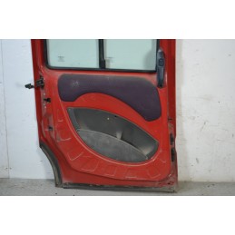 Portiera sportello posteriore laterale SX Fiat Doblo Dal 2000 al 2009 Colore rosso 199  1674134253527