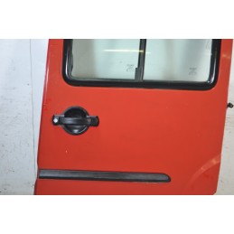 Portiera sportello posteriore laterale SX Fiat Doblo Dal 2000 al 2009 Colore rosso 199  1674134253527