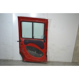 Portiera sportello posteriore laterale SX Fiat Doblo Dal 2000 al 2009 Colore rosso 199  1674134253527