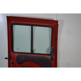 Portiera sportello posteriore laterale SX Fiat Doblo Dal 2000 al 2009 Colore rosso 199  1674134253527