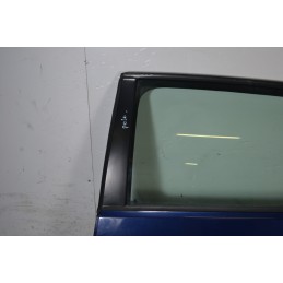 Portiera sportello posteriore SX Volkswagen Polo Dal 2001 al 2009 Colore blu  1674462220246