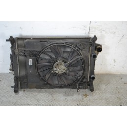 Pacco radiatori + elettroventola Renault Scenic II Dal 2003 al 2009 Cod 8200680824/--A Diesel  1674638691351