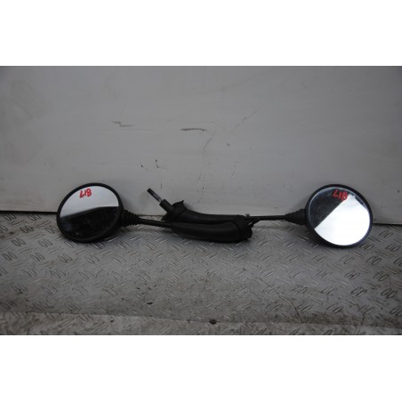 Coppia Specchietti Retrovisori Piaggio Liberty 50 / 125 / 150 Dal 1997 al 2005  1674641339288