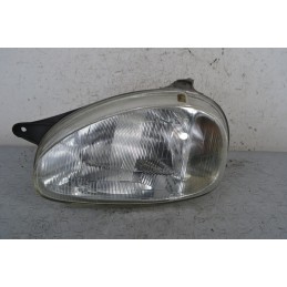 Faro fanale anteriore SX Opel Corsa B Dal 1993 al 2000 Cod 90386289  1675067813758