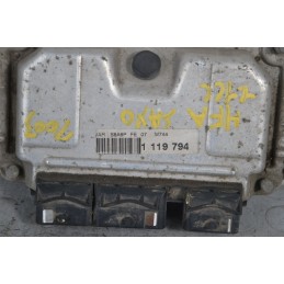 Centralina ECU Peugeot 106 1.1 benzina Dal 1996 al 2004 Cod 0261206246  1675242134128