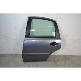 Portiera sportello posteriore SX Citroen C3 Dal 2002 al 2009 Colore grigio antracite  1675421205533