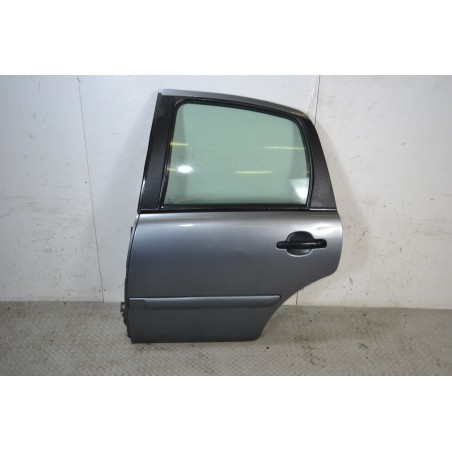 Portiera sportello posteriore SX Citroen C3 Dal 2002 al 2009 Colore grigio antracite  1675421205533