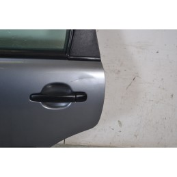 Portiera sportello posteriore SX Citroen C3 Dal 2002 al 2009 Colore grigio antracite  1675421205533