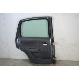 Portiera sportello posteriore SX Citroen C3 Dal 2002 al 2009 Colore grigio antracite  1675421205533