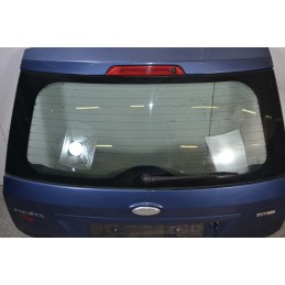 Portellone bagagliaio posteriore Ford Fiesta V Dal 2002 al 2008 Colore blu  1675422533949