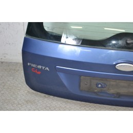 Portellone bagagliaio posteriore Ford Fiesta V Dal 2002 al 2008 Colore blu  1675422533949