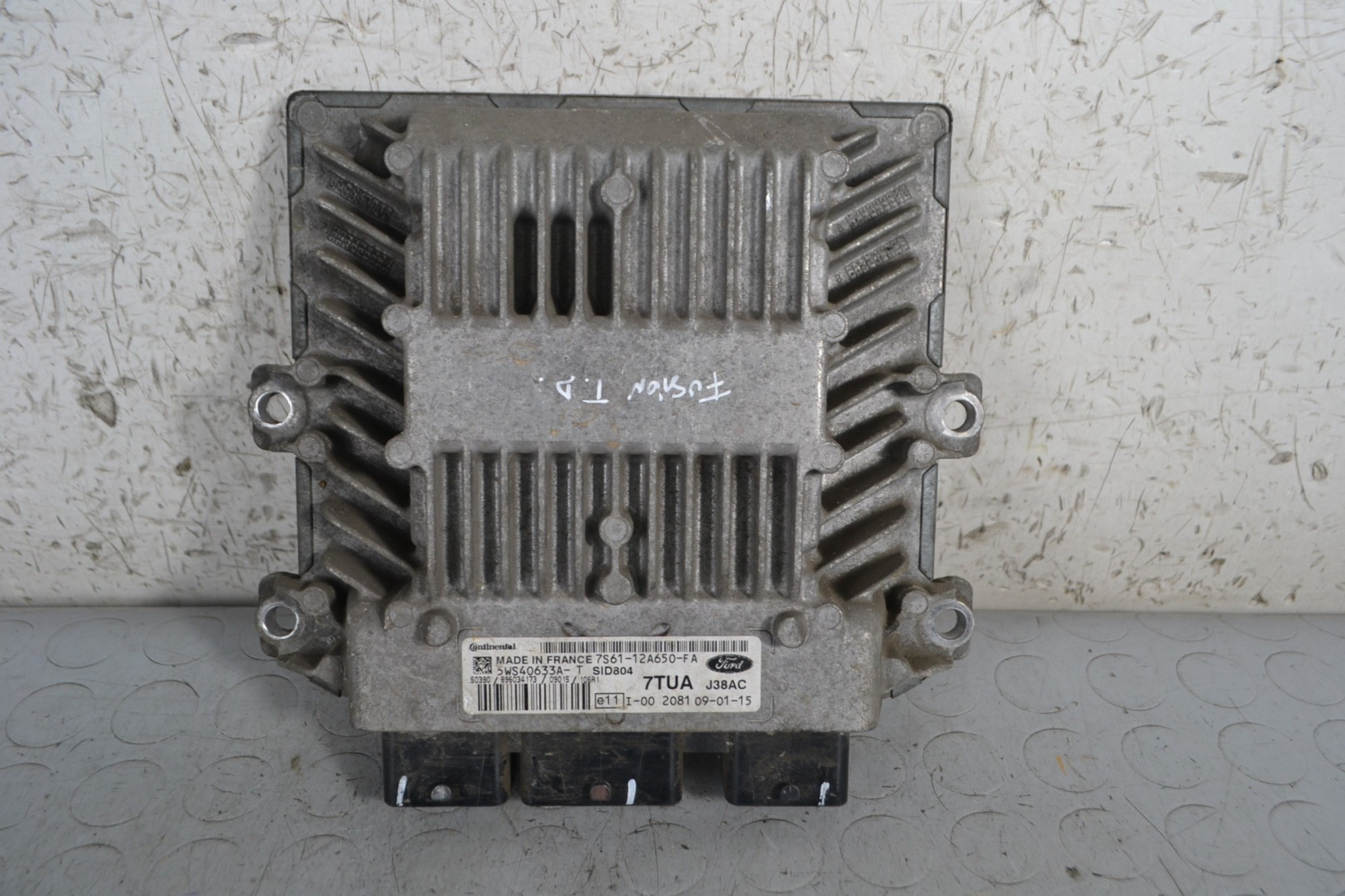 Centralina ECU Ford Fusion Dal 2002 al 2012 1.4 Cod 7S61-12A650-FA  1675958534533