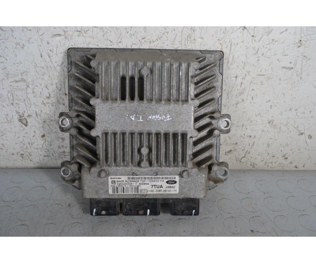 Centralina ECU Ford Fusion Dal 2002 al 2012 1.4 Cod 7S61-12A650-FA  1675958534533