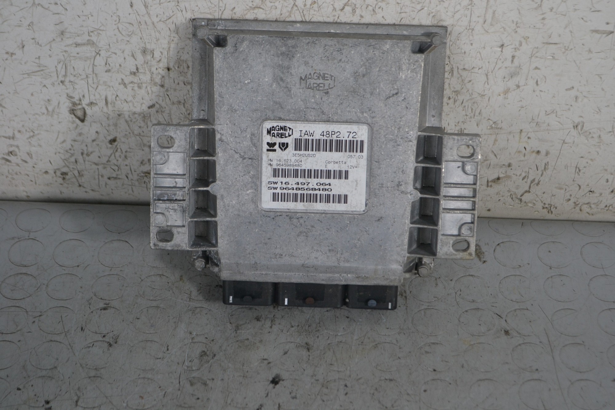 Centralina ECU Citroen C3 I 1.1 dal 2002 al 2009 Cod 9648568480  1676535504178