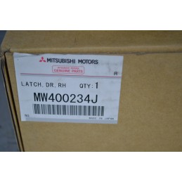 Serratura porta posteriore SX Mitsubishi Outlander Dal 2013 al 2021 Cod MW400234J  1676536991427