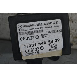 Centralina Blocco Centrale Mercedces Vito W639 dal 1996 al 2003 Cod 0315455932  1676884130936