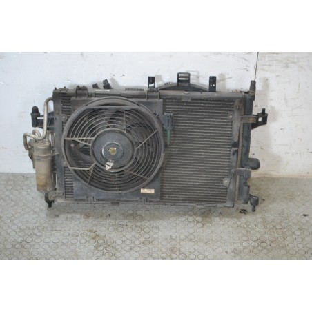 Pacco radiatori + elettroventola Opel Corsa C Dal 2003 al 2006 Cod 24445153  1677228174173