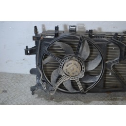 Pacco radiatori + elettroventola Opel Corsa C Dal 2003 al 2006 Cod 24445153  1677228174173