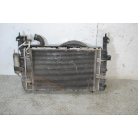 Radiatore acqua + elettroventola Opel Meriva A Dal 2003 al 2010 Cod 13127135  1677235318294