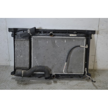 Radiatore Acqua + Intercooler Citroen C4 Picasso dal 2006 al 2013 Cod 63606a  1677237944101