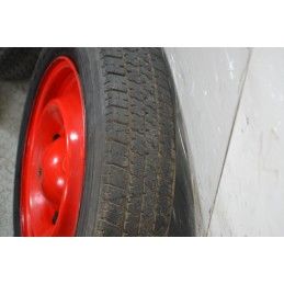 Treno completo cerchi e gomme Citroen Dyane Dal 1967 al 1984 Misura 135 R15  1678356364788