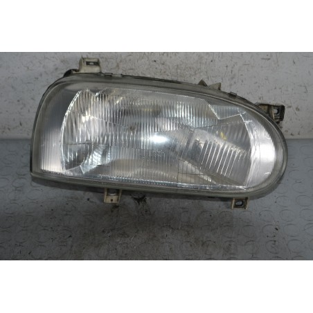 Faro fanale anteriore DX Volkswagen Golf III Dal 1991 al 1997 Cod 0301034102  1678439031811