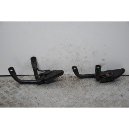 Coppia Pedane Passeggero Honda Sh 125 / 150 Carb dal 2001 al 2004  1678974471035