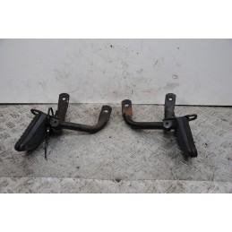 Coppia Pedane Passeggero Honda Sh 125 / 150 Carb dal 2001 al 2004  1678974713395