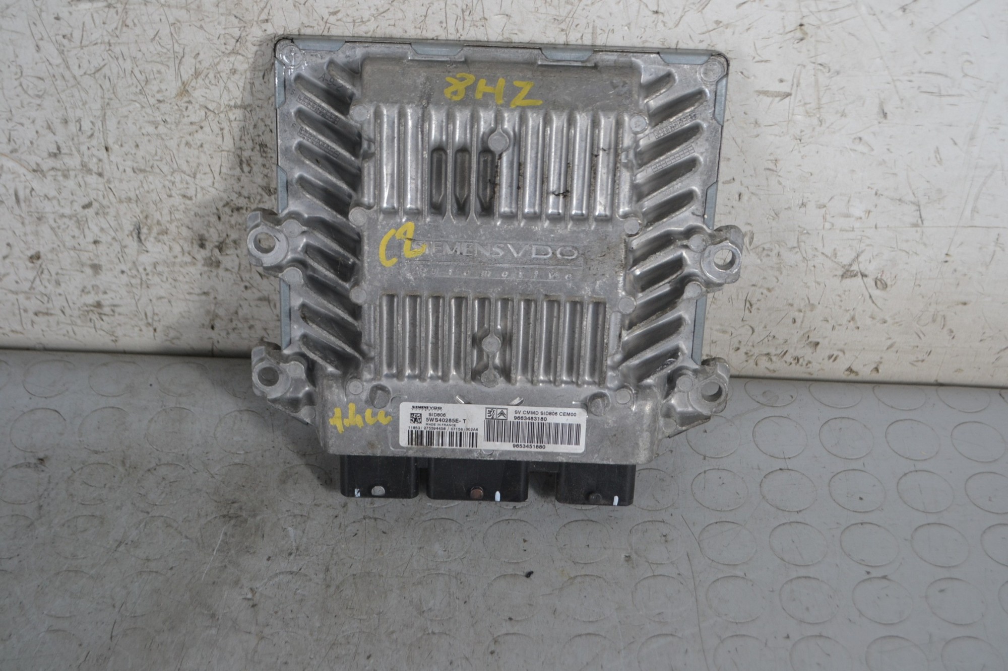 Centralina ECU Citroen C2 dal 2003 al 2009 Cod 9663483180  1680077753352