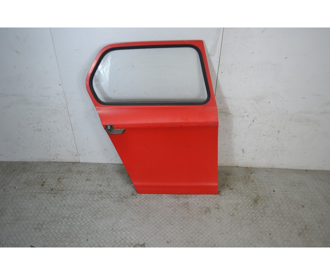 Portiera sportello posteriore DX Citroen Dyane Dal 1967 al 1984 Colore rosso  1680178706035