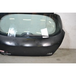 Portellone bagagliaio posteriore Peugeot 308 Dal 2007 al 2014 Nero  1681283276482