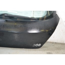 Portellone bagagliaio posteriore Peugeot 308 Dal 2007 al 2014 Nero  1681283276482