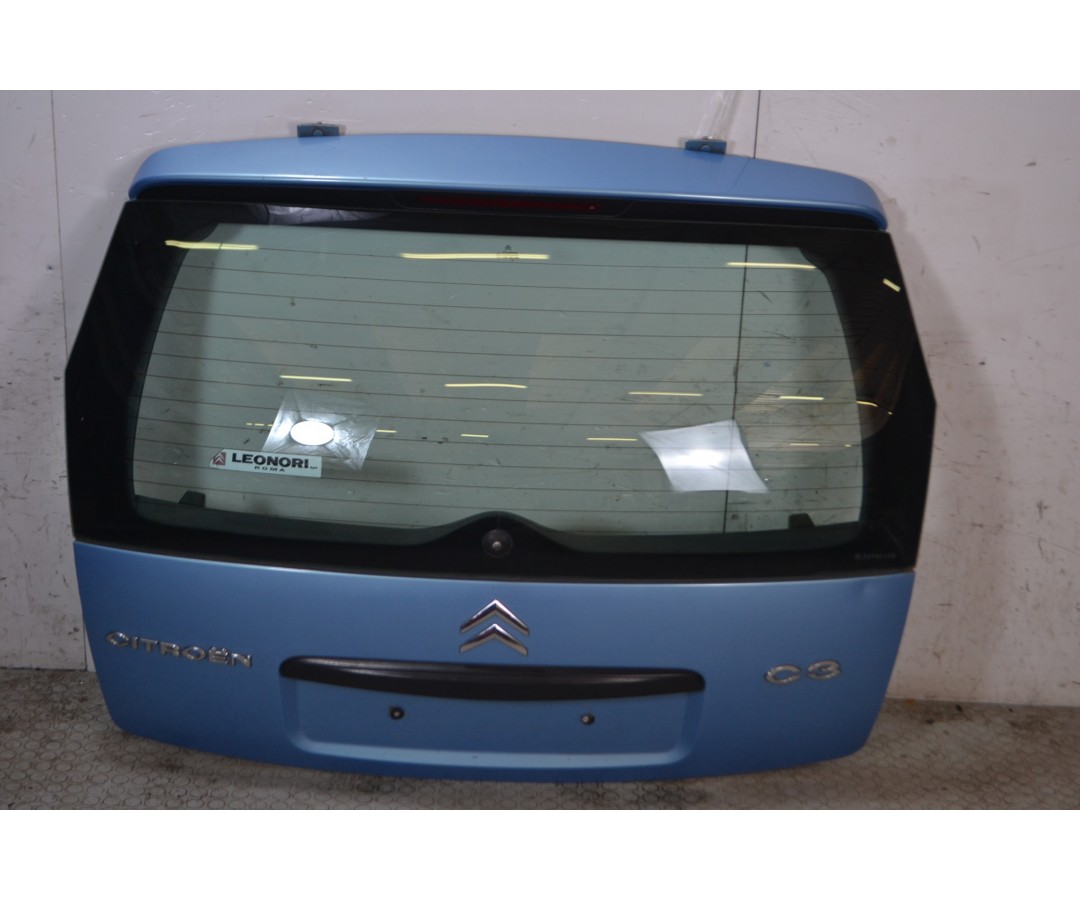 Portellone Bagagliaio Posteriore Citroen C3 dal 2002 al 2009  1681284818902