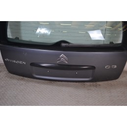 Portellone bagagliaio posteriore Citroen C3 Dal 2002 al 2009 Colore grigio  1681296211838