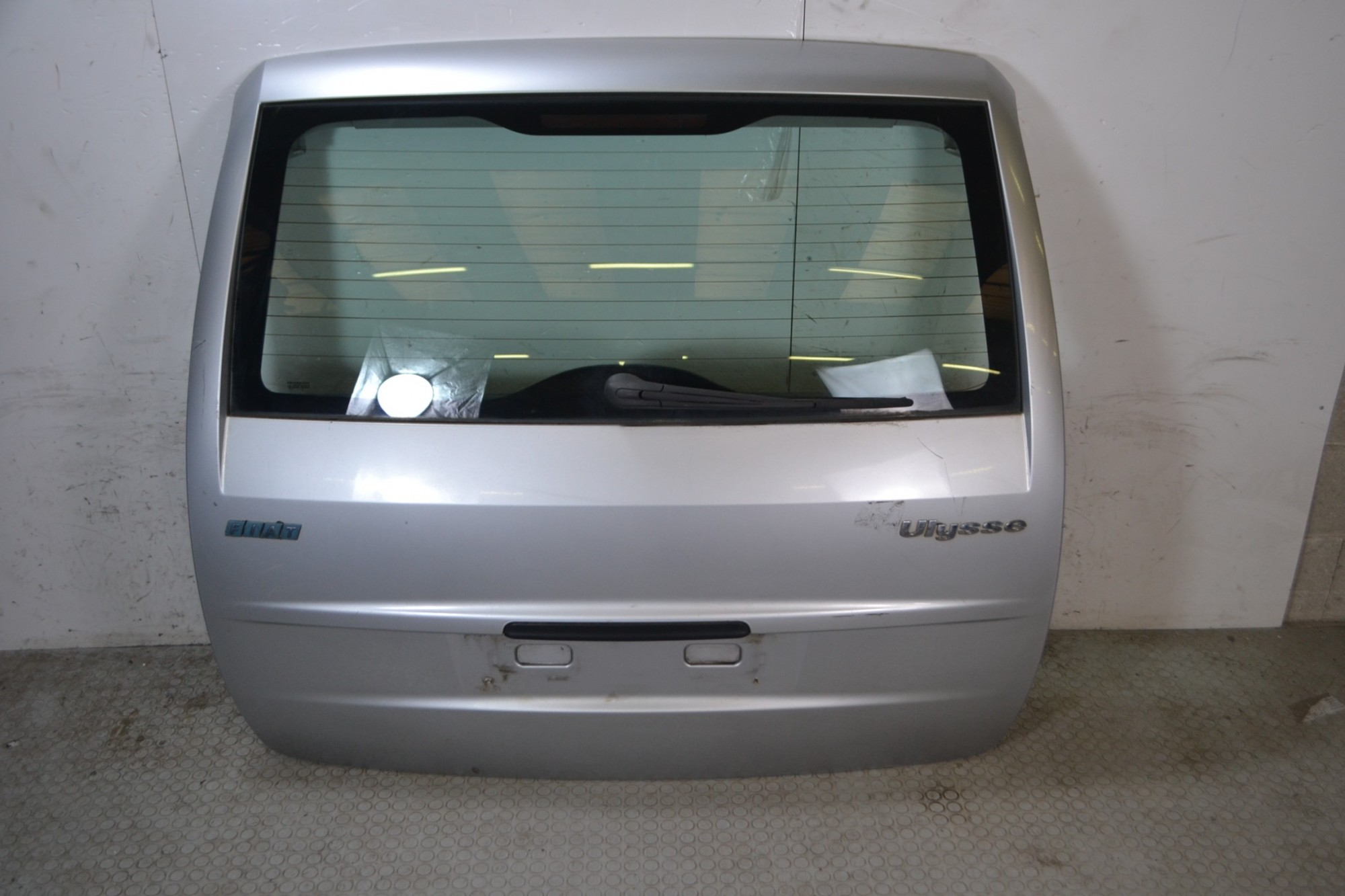 Portellone bagagliaio posteriore Fiat Ulysse Dal 2002 al 2010 Colore grigio argento  1681303709587