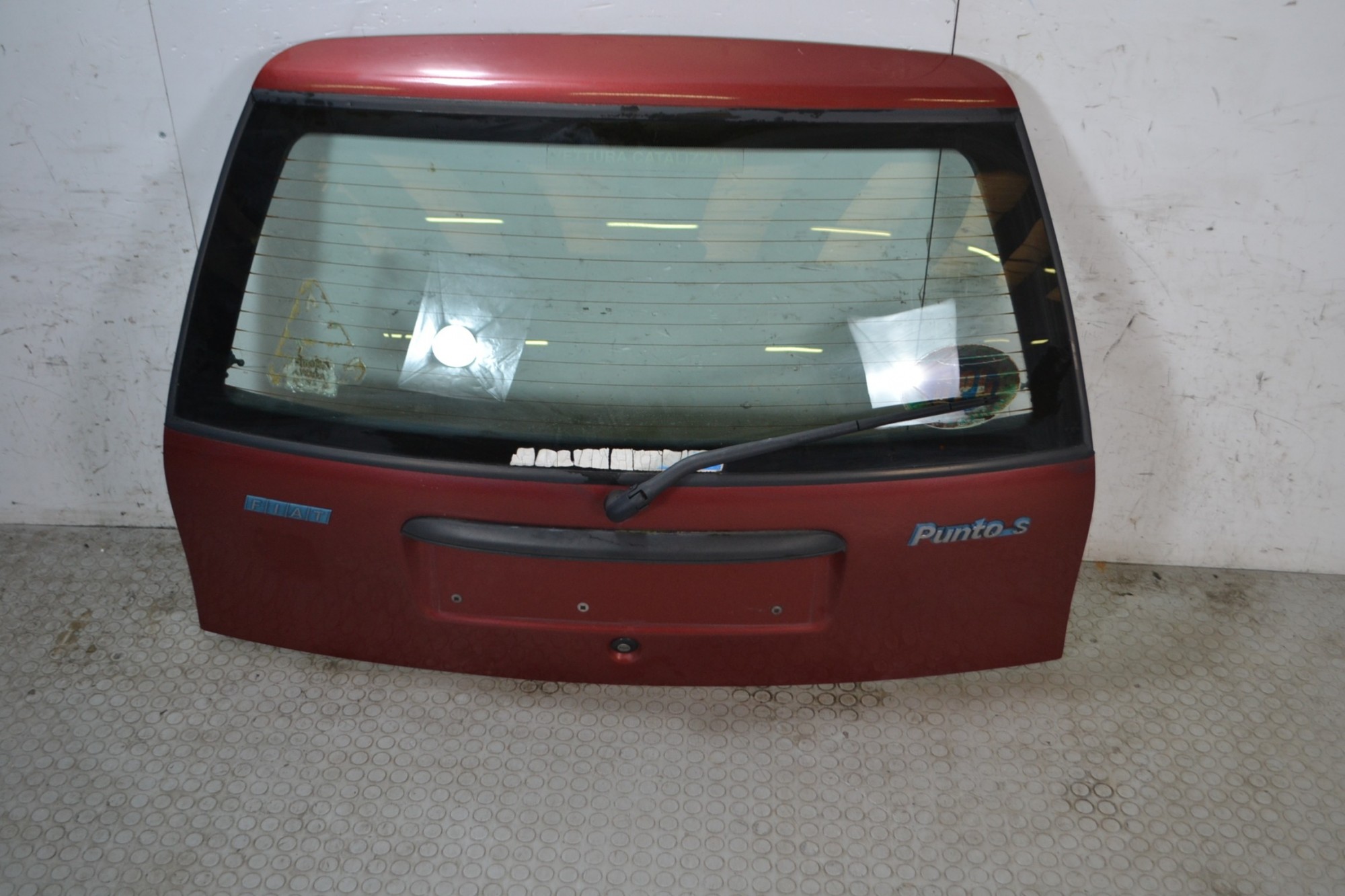 Portellone bagagliaio posteriore Fiat Punto 176 Dal 1993 al 1999 Rosso  1681370879381