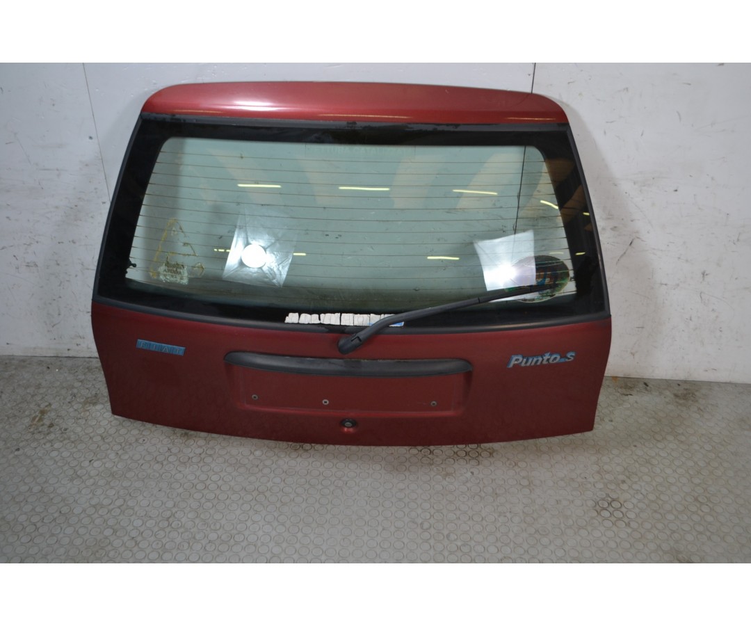 Portellone bagagliaio posteriore Fiat Punto 176 Dal 1993 al 1999 Rosso  1681370879381