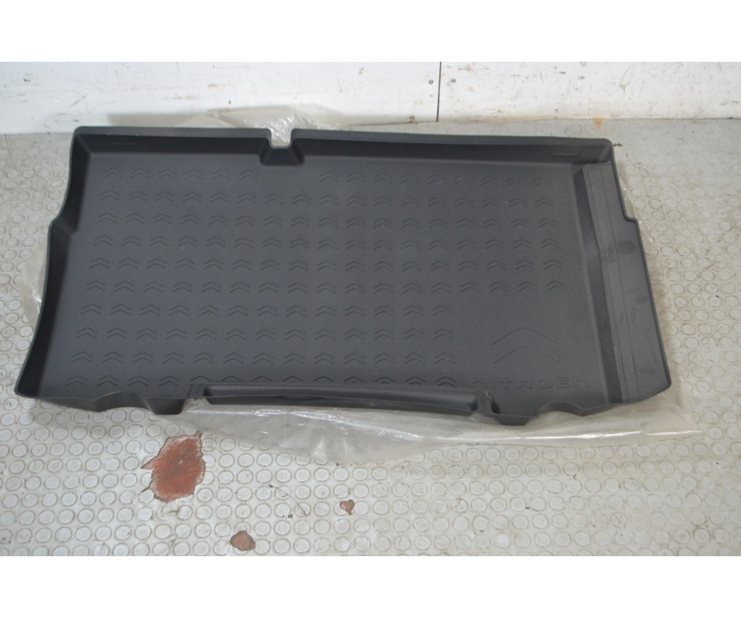 Tappeto Vasca di protezione Bagagliaio Citroen C3 II dal 2009 al 2016 Cod 9424g1  1683204169989