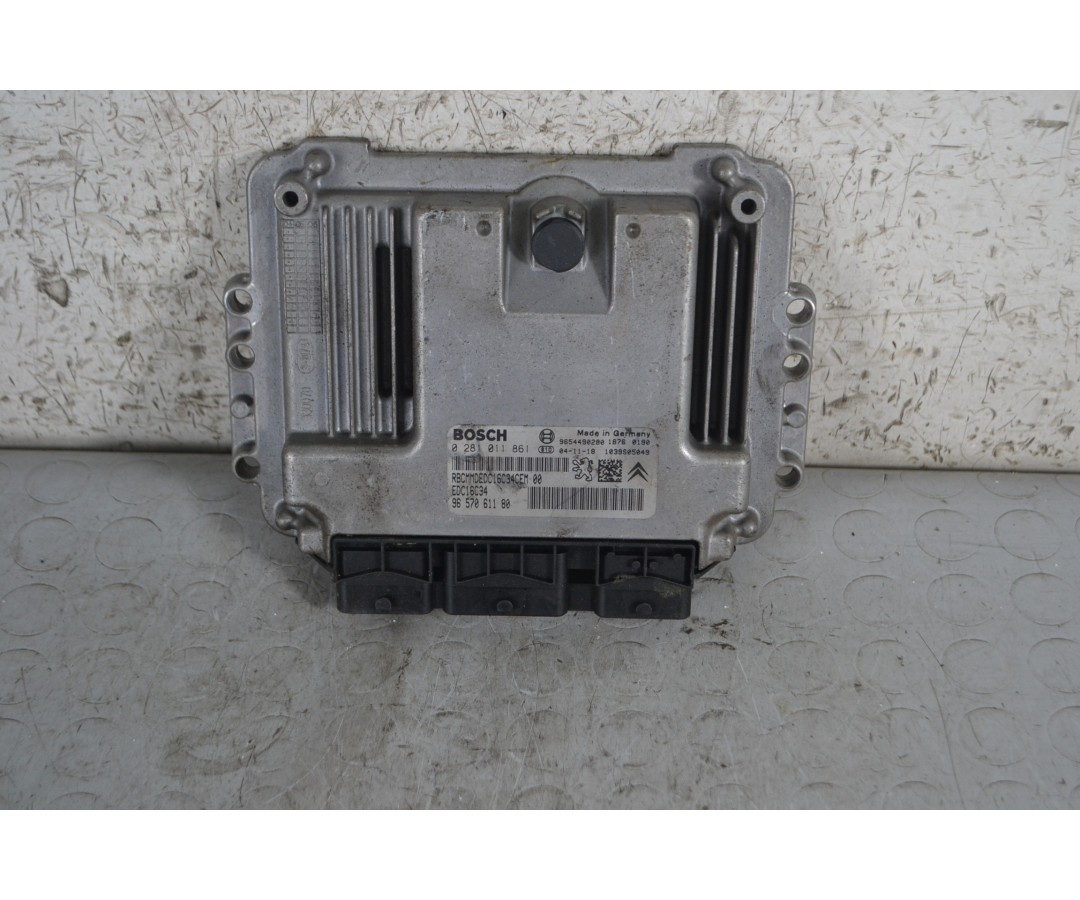 Centralina ECU Citroen C2 Dal 2003 al 2009 Cod 0281011861/ 9657061180  1685371437069