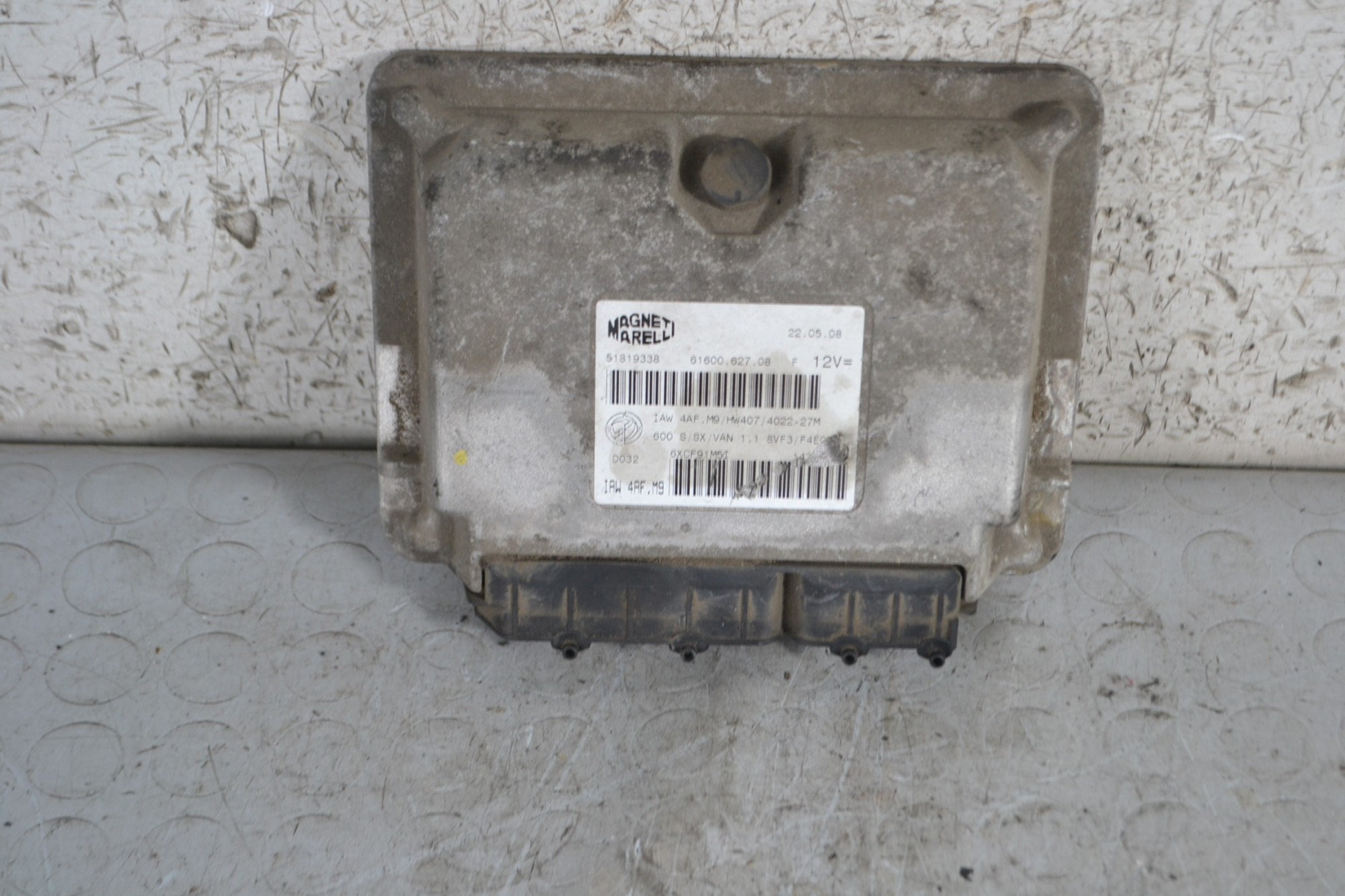 Centralina ECU Fiat Seicento Dal 1998 al 2010 Cod 51819338  1685437172668