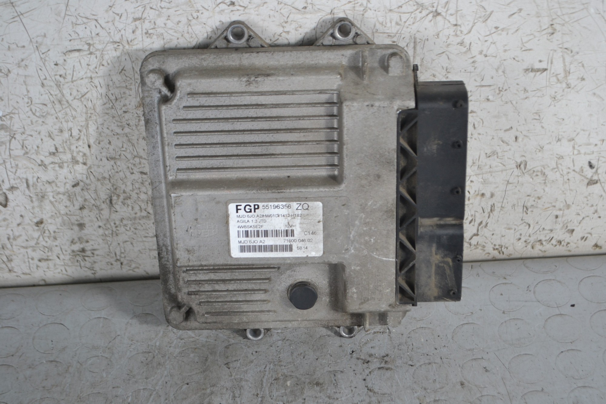 Centralina ECU Opel Agila A 1.3 CDTI dal 2003 al 2007 Cod 55196356  1685543340296