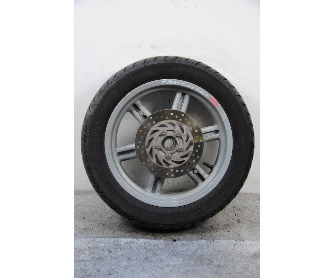 Cerchio Completo Posteriore Aprilia Sportcity 250 Dal 2008 al 2012  1686581852482