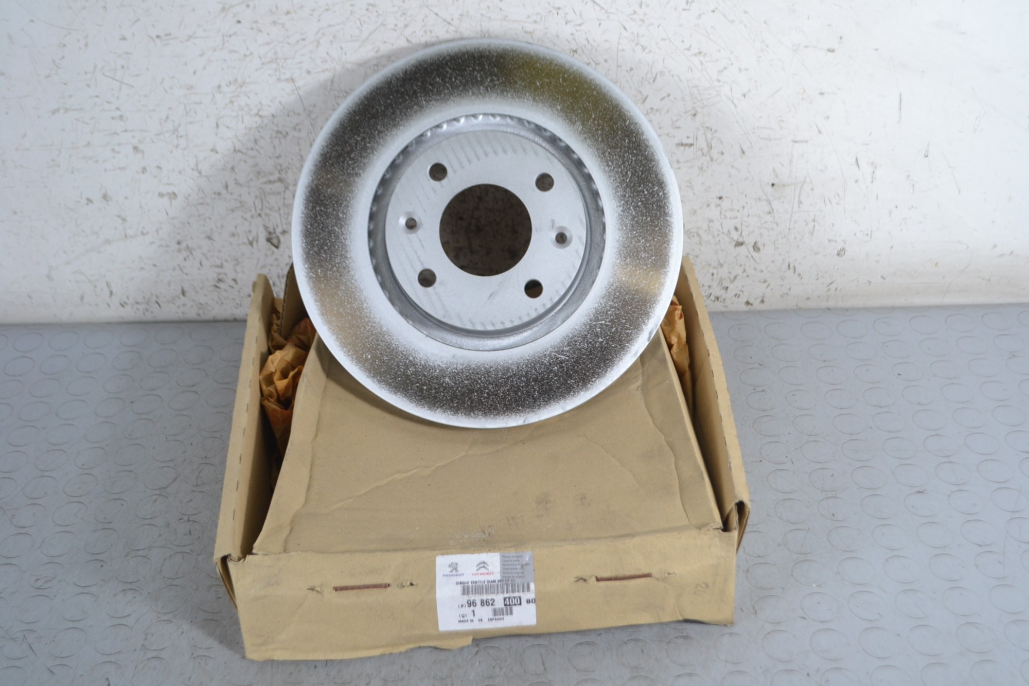 Disco Freno Anteriore ventilato Citroen C3 dal 2002 al 2009 Cod 9686240080  1686821834186