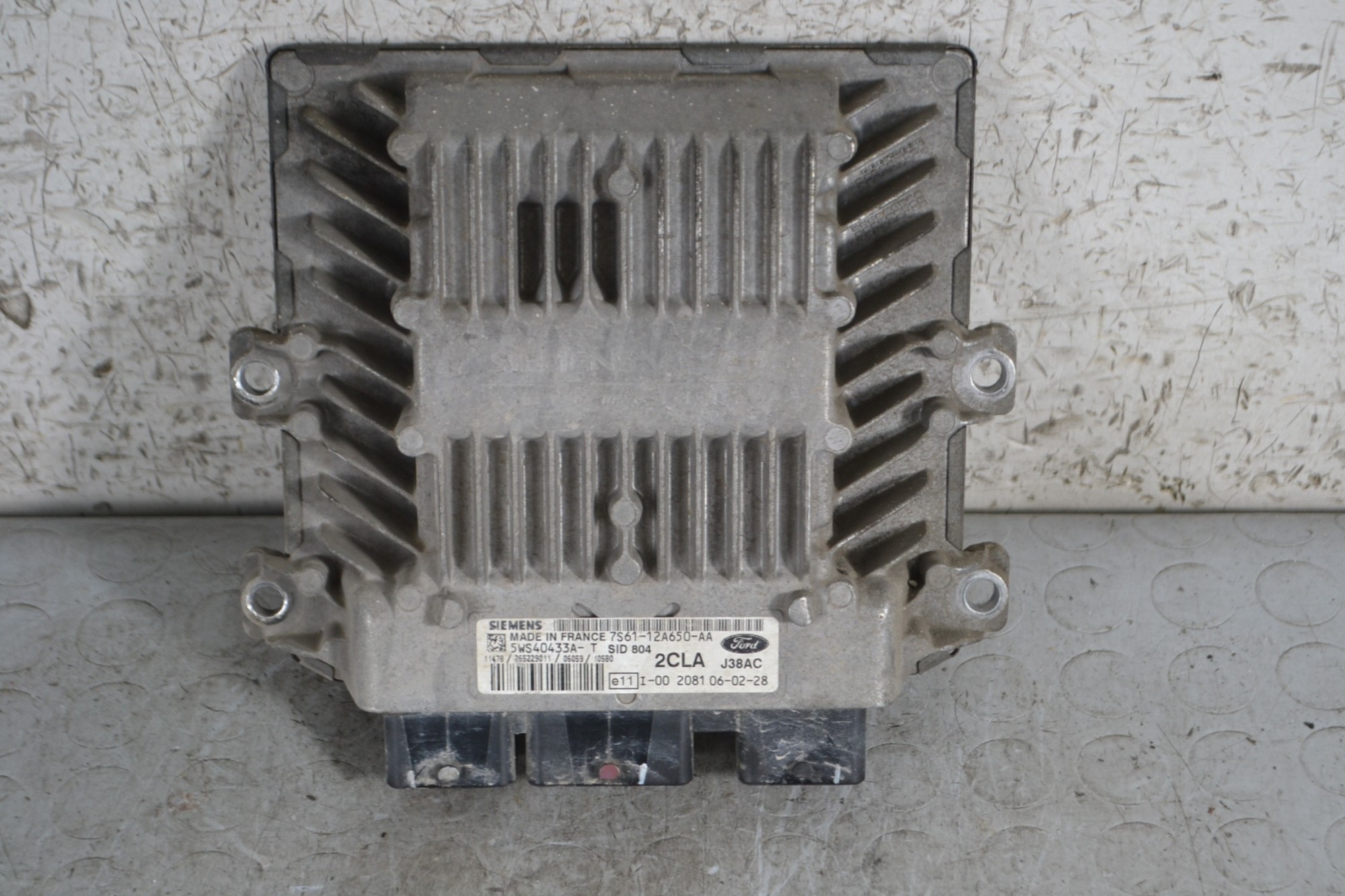 Centralina ECU Ford Fiesta V Dal 2002 al 2008 Cod 7S61-12A650-AA  1687766221949